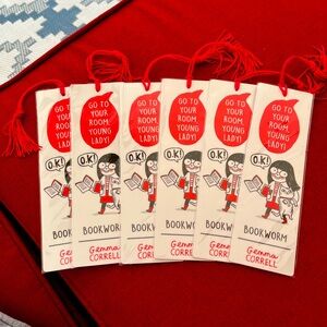 Lot of 6 Gemma Correll Bookmarks.